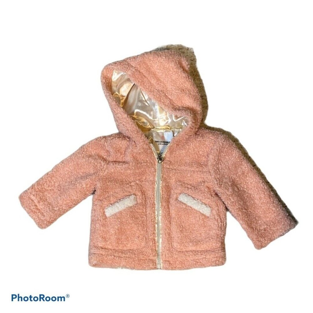 Urban Republic Girls Soft Fleece Front Zip Jacket
